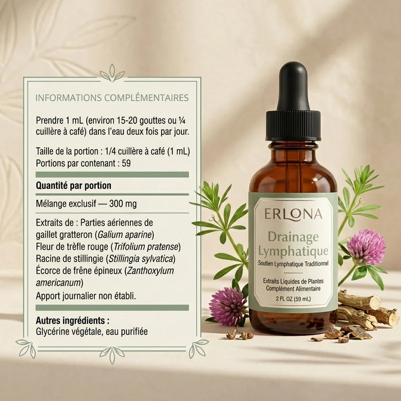 Drainant Lymphatique Erlona®